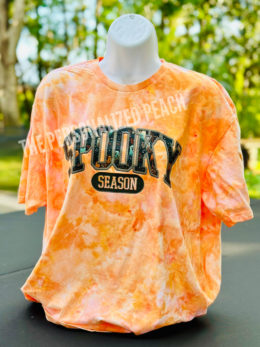 Spooky Season Dyed Tee