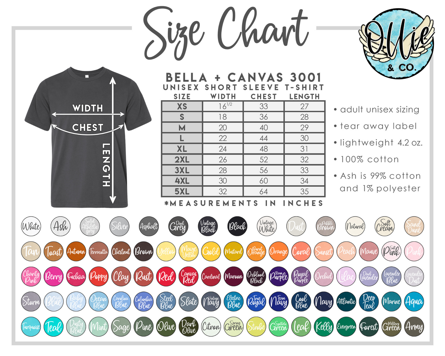 Floral mama circle *Ollie & Co Exclusive* Tee