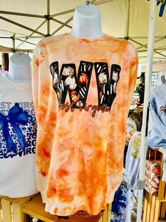 West Virginia pumpkin Sweatshirt