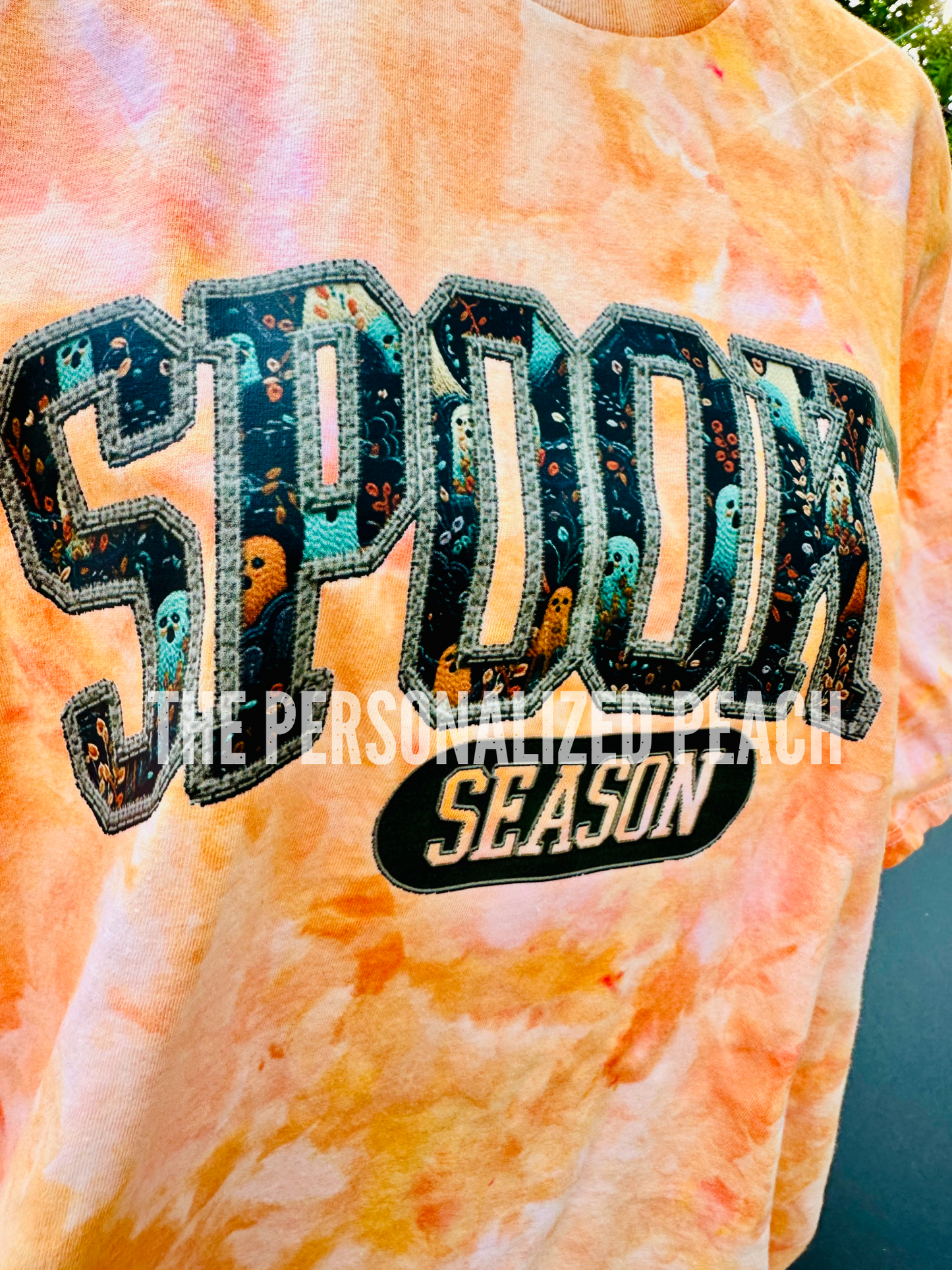Spooky Season Dyed Tee