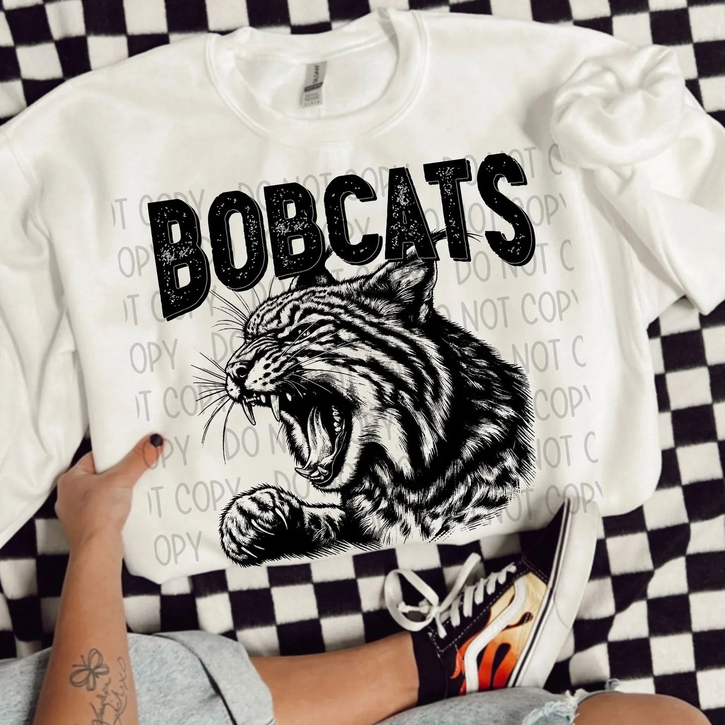 Black & White Mascot Tees