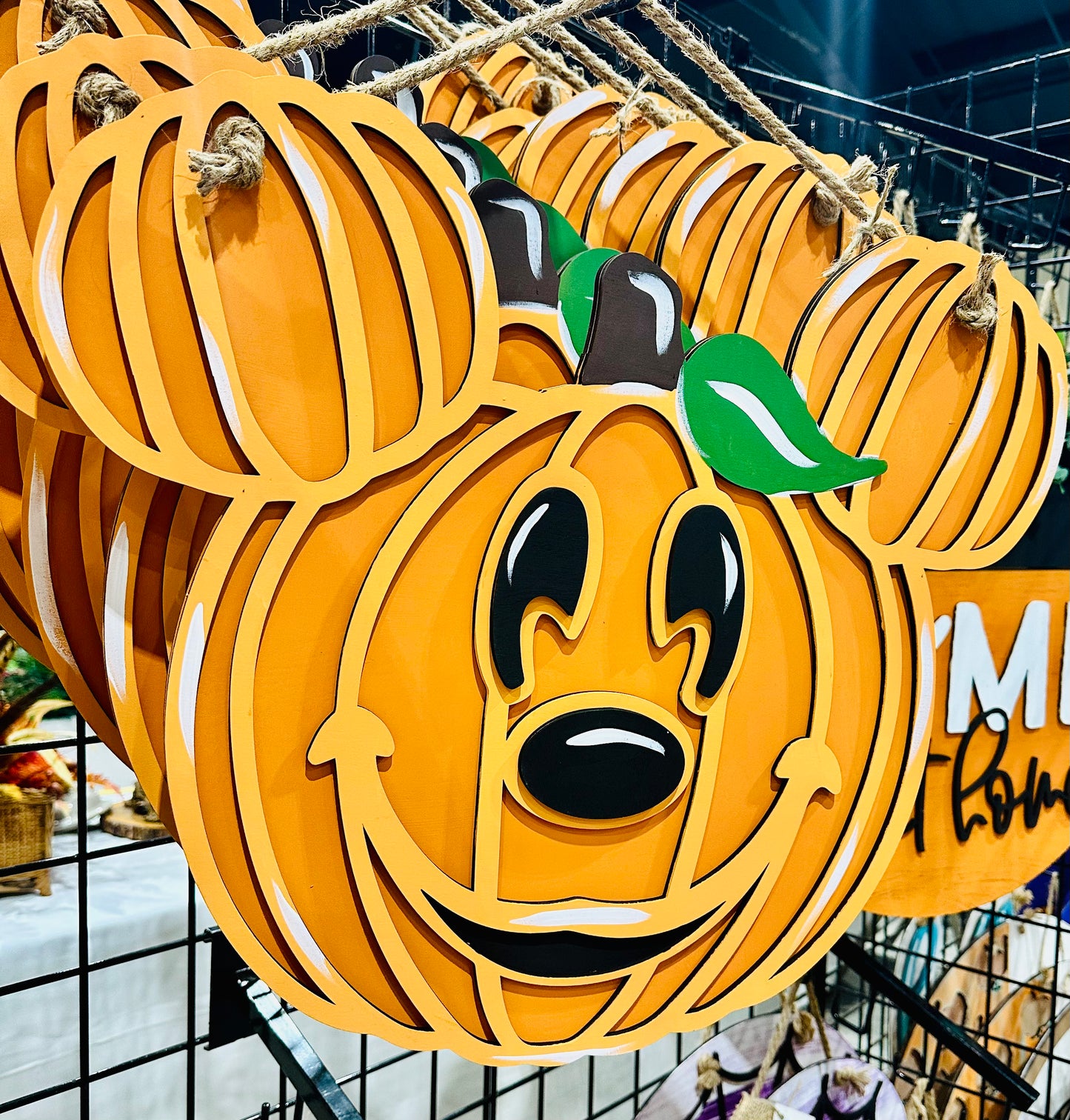 Pumpkin Door Hanger