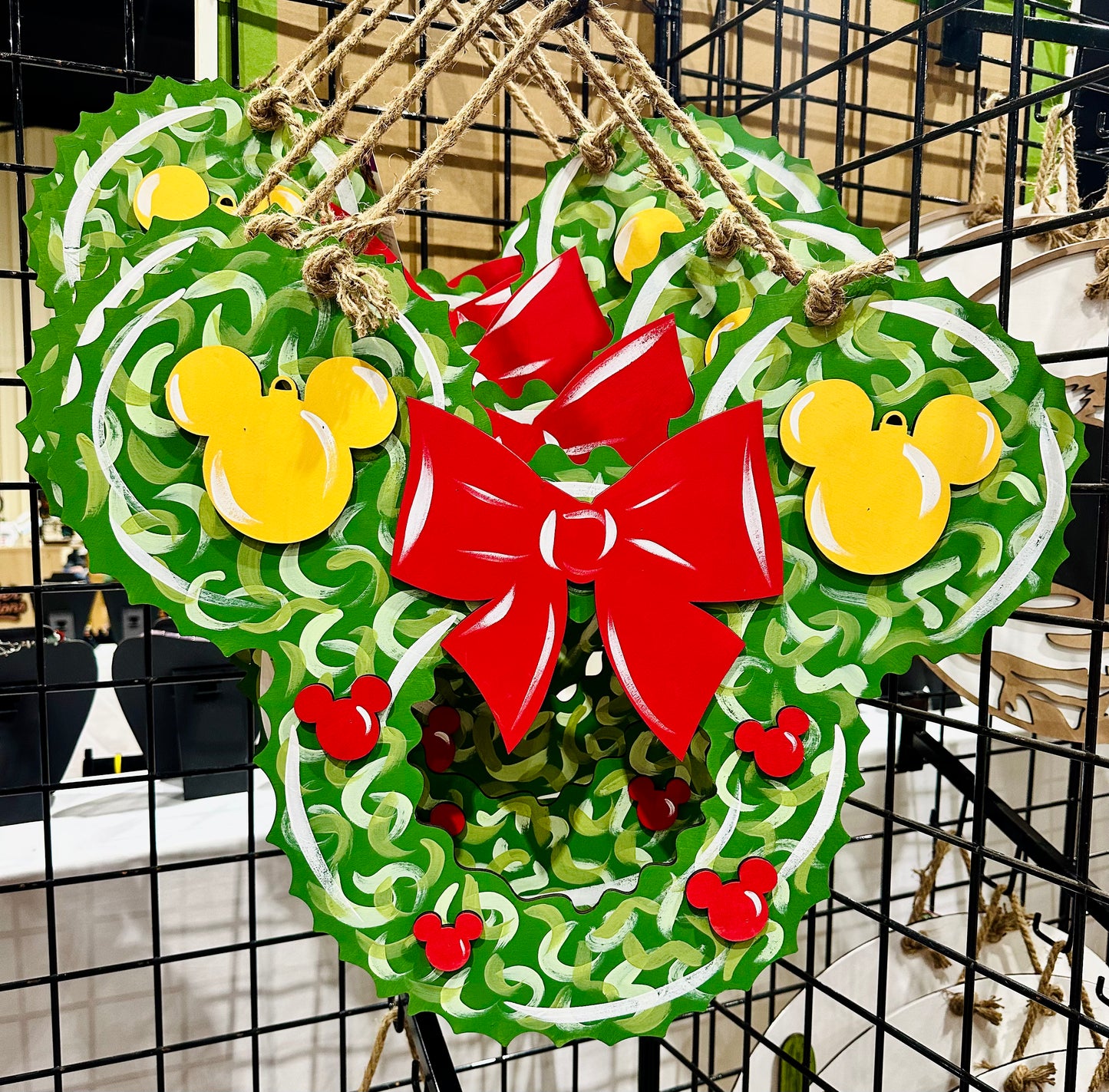 Wreath Christmas Door Hanger