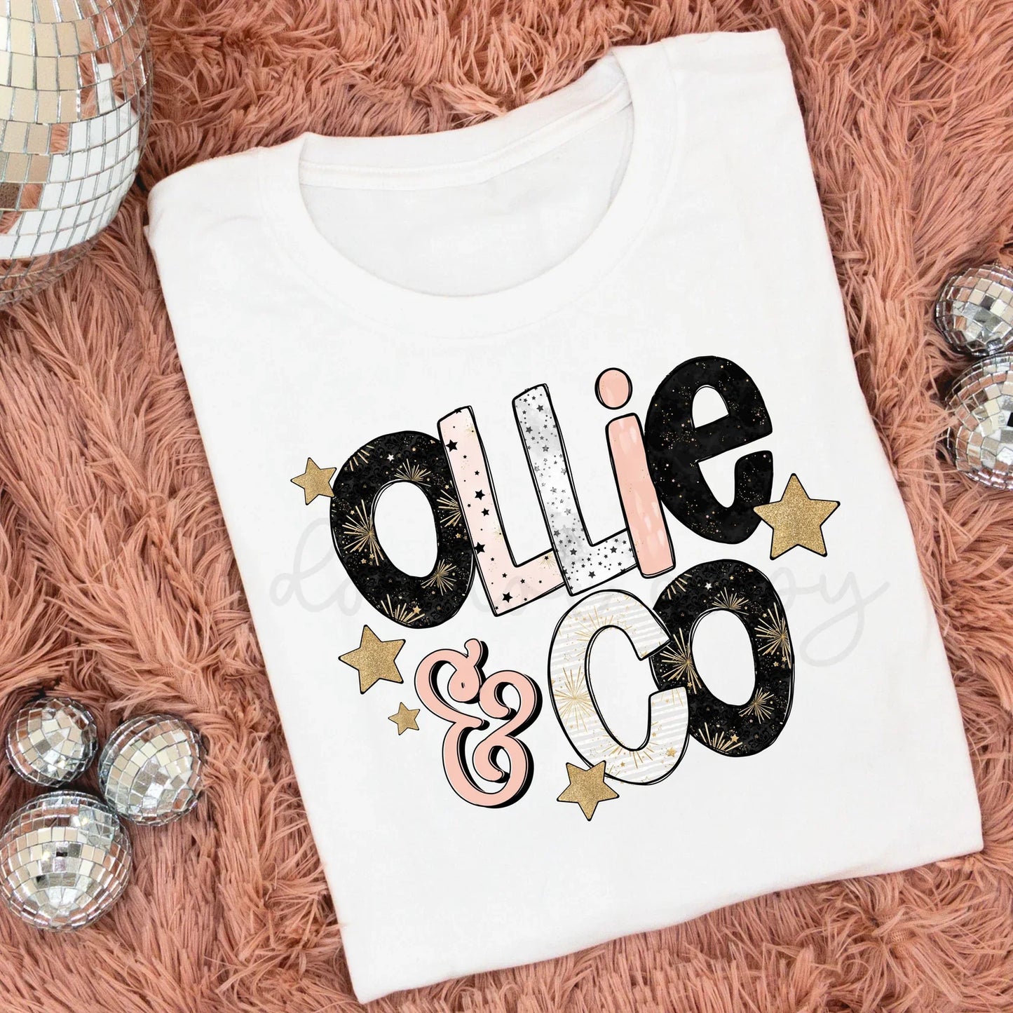 NEW YEARS NAMES - COMPLETED TEE