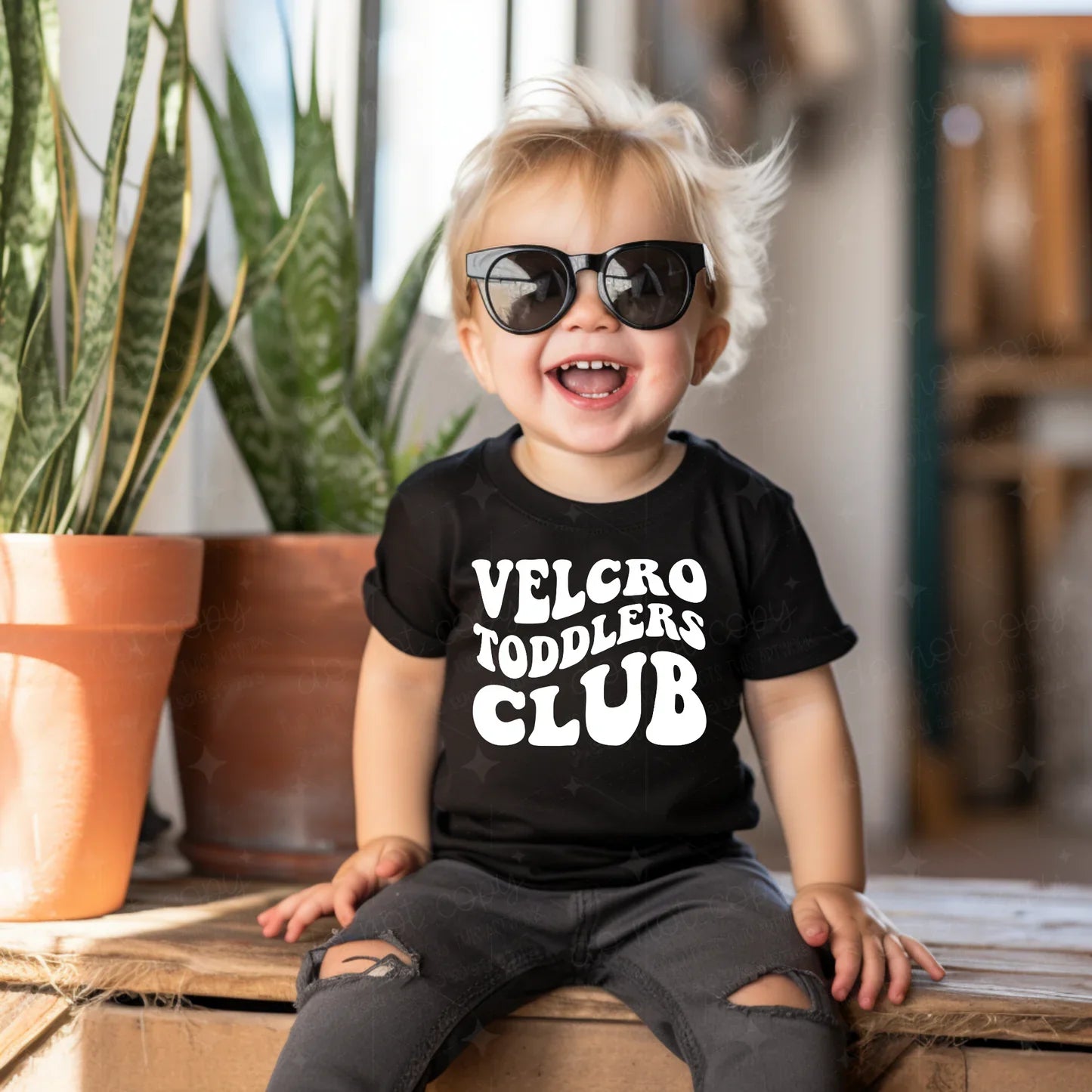 VELCRO TODDLERS CLUB - COMPLETED TEE