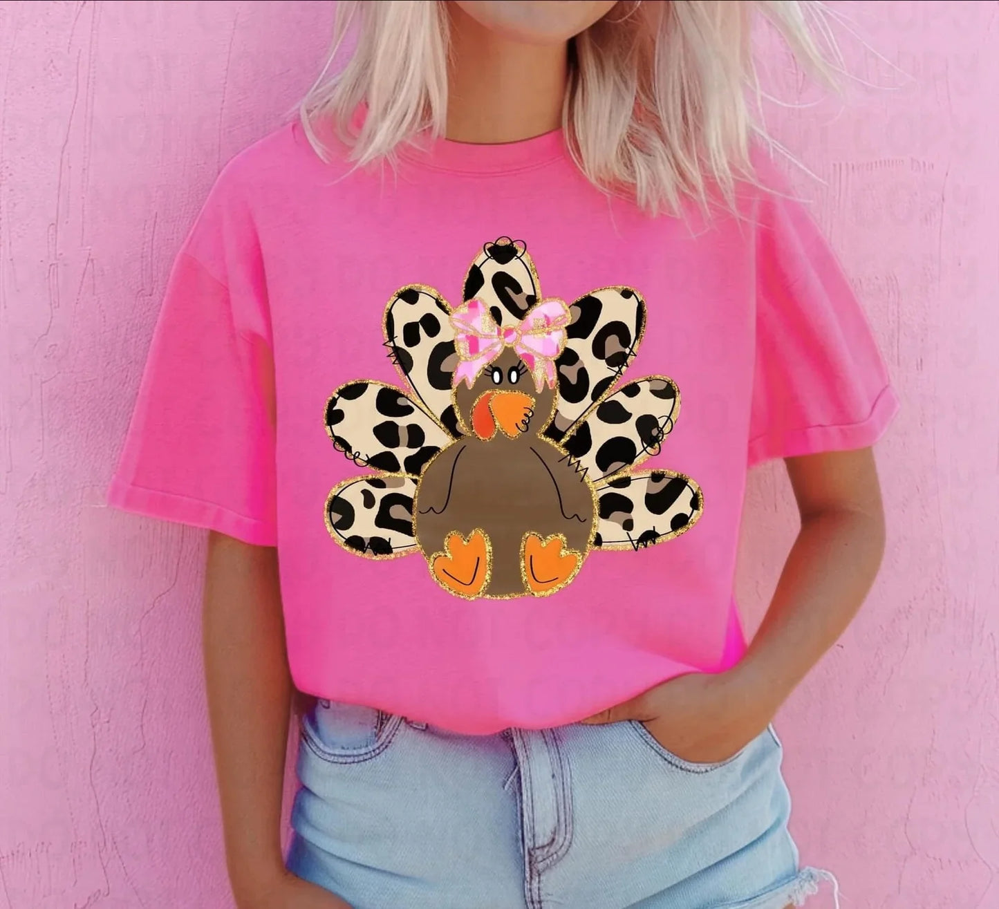 LEOPARD TURKEY - COMPLETED TEE