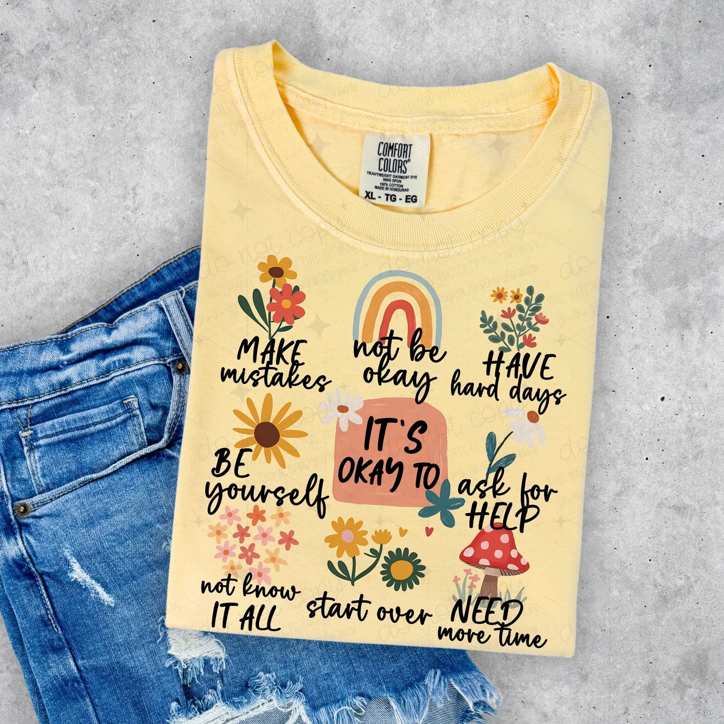 IT'S OKAY TO - COMPLETED TEE