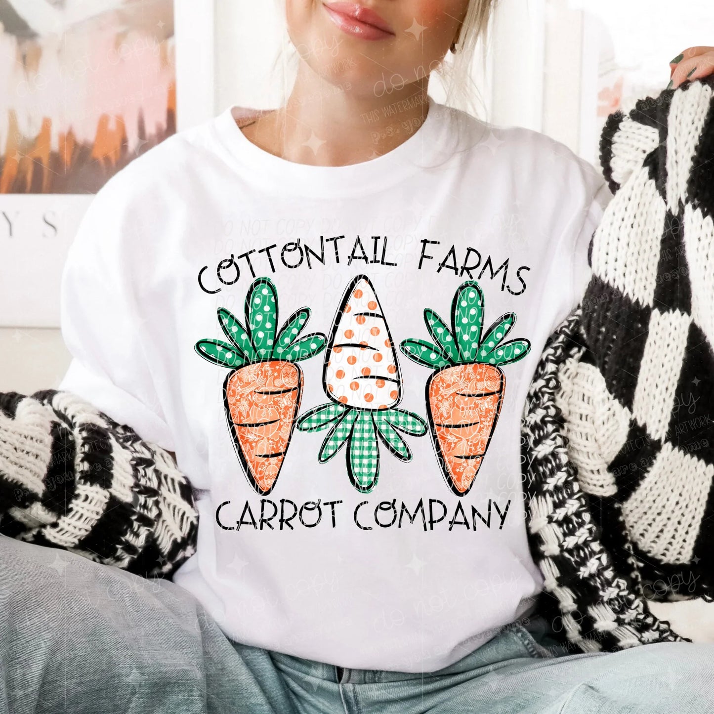 COTTON TAILS FARM - COMPLETED TEE