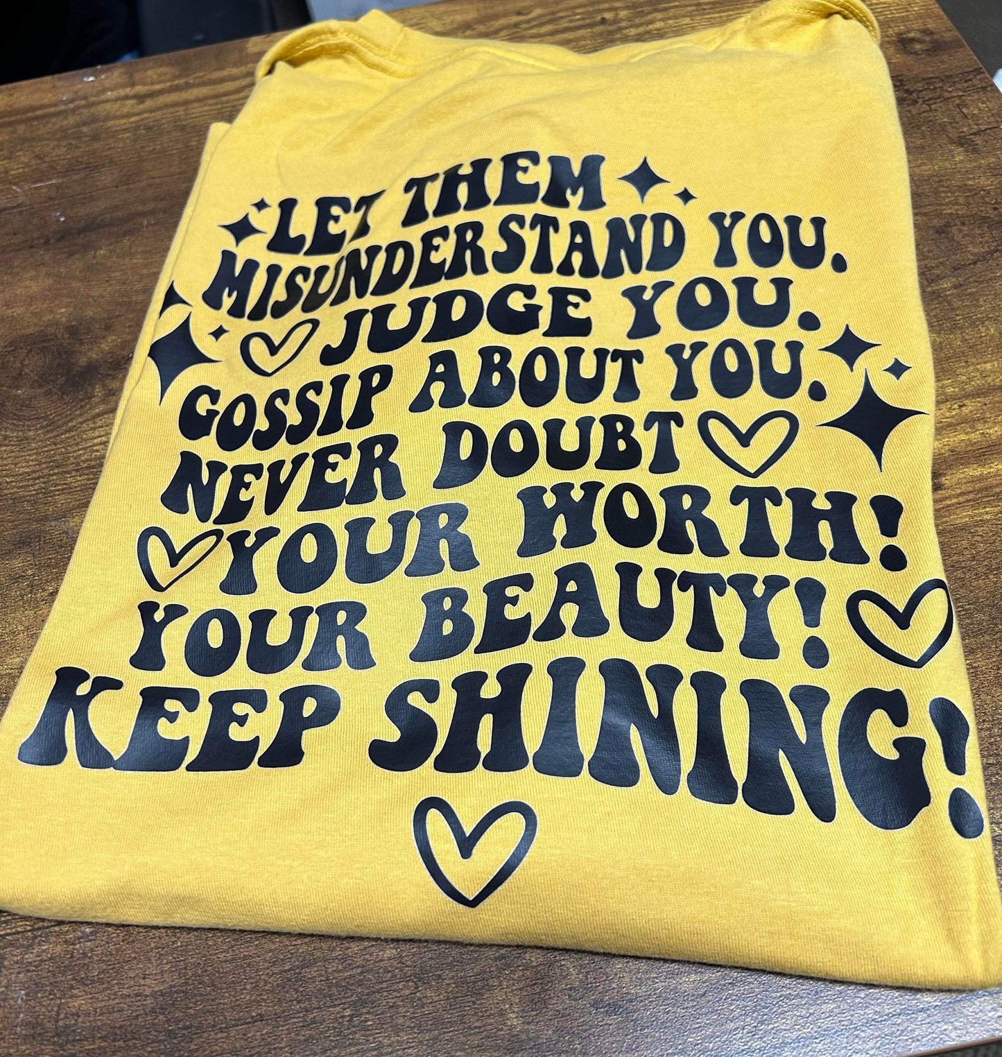 Let Them- Front & Back Shirt