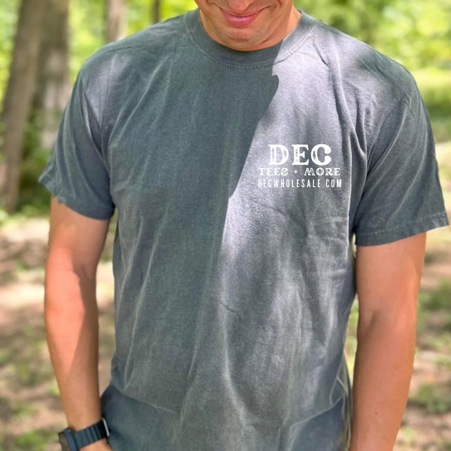 Men's Business Names Tee- Front & Back