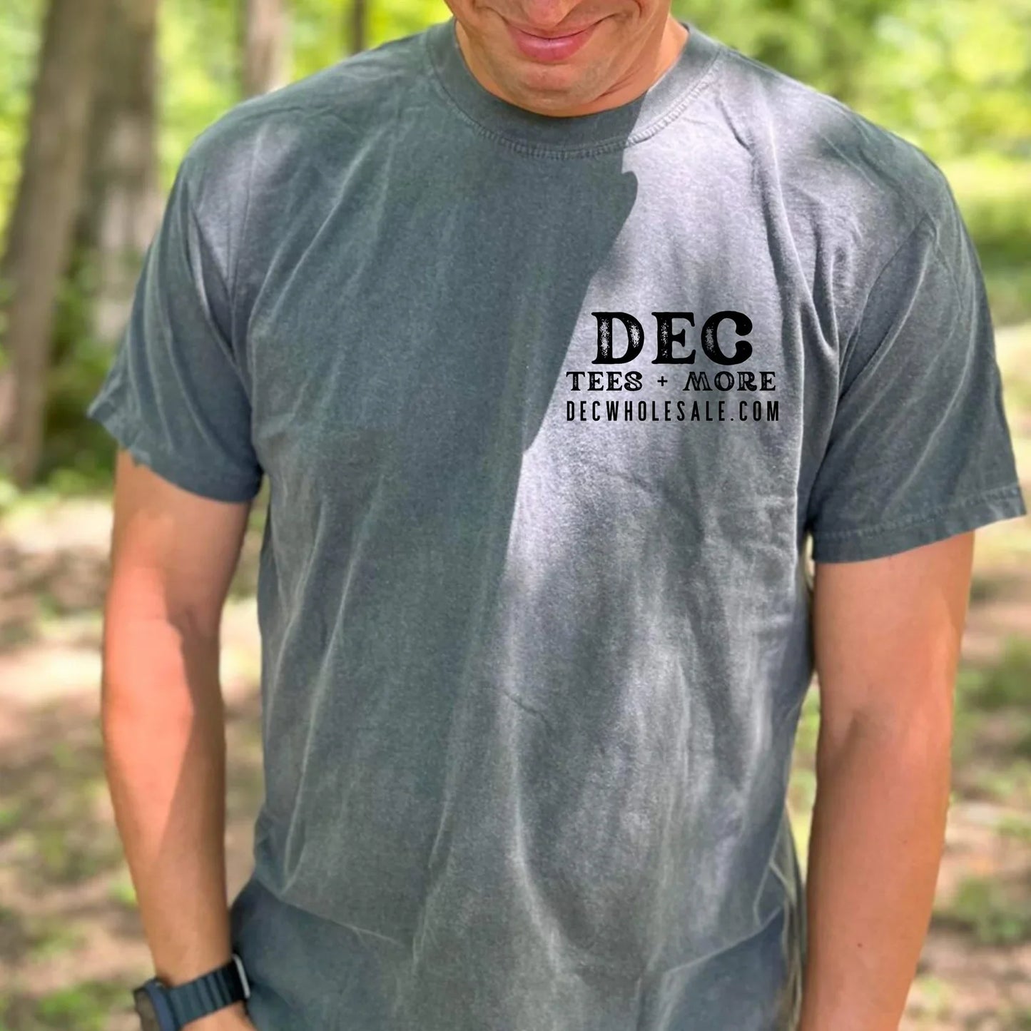 Men's Business Names Tee- Front & Back