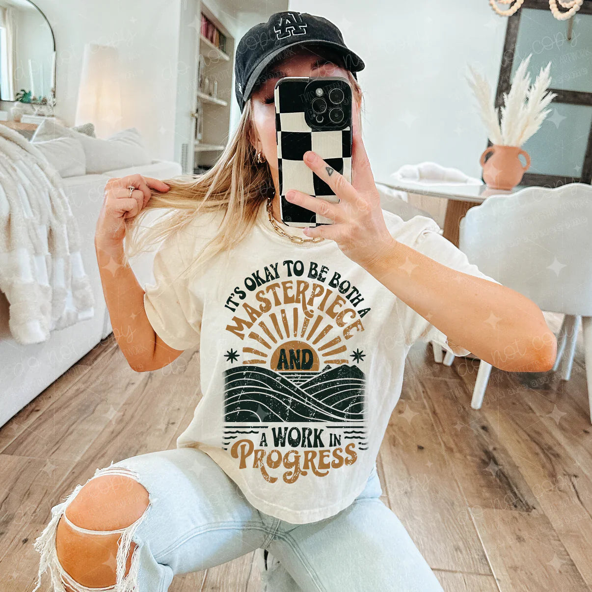 IT'S OK TO BE BOTH - COMPLETED TEE