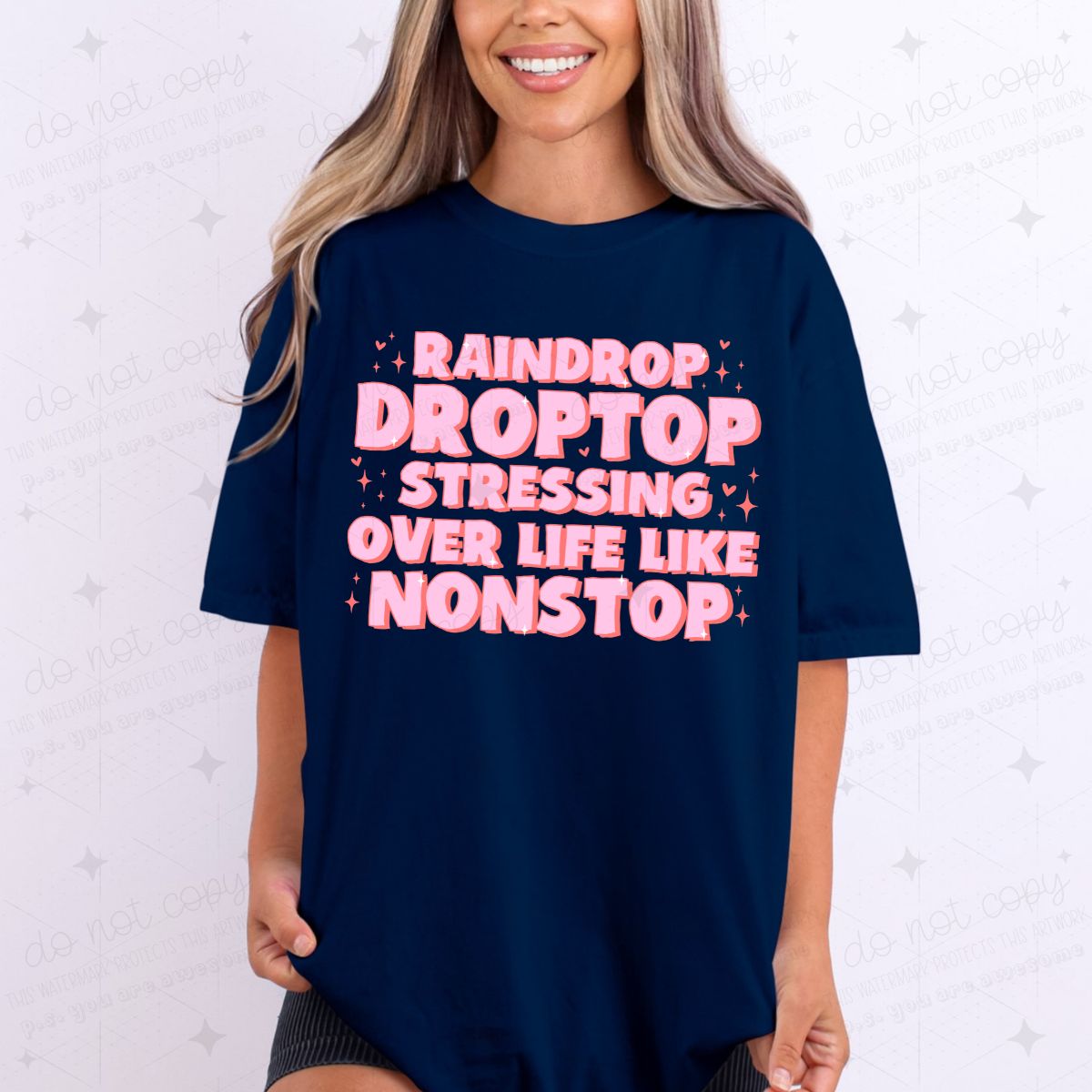 RAINDROP DROPTOP - COMPLETED TEE