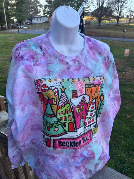 West Virginia Christmas Trees Sweatshirt