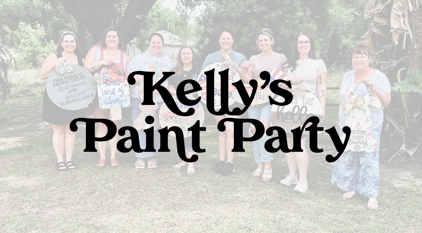 Kelly’s Paint Party June 2026