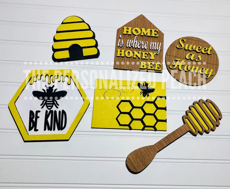 Bee Tiered Tray DIY Kit/ craft kit