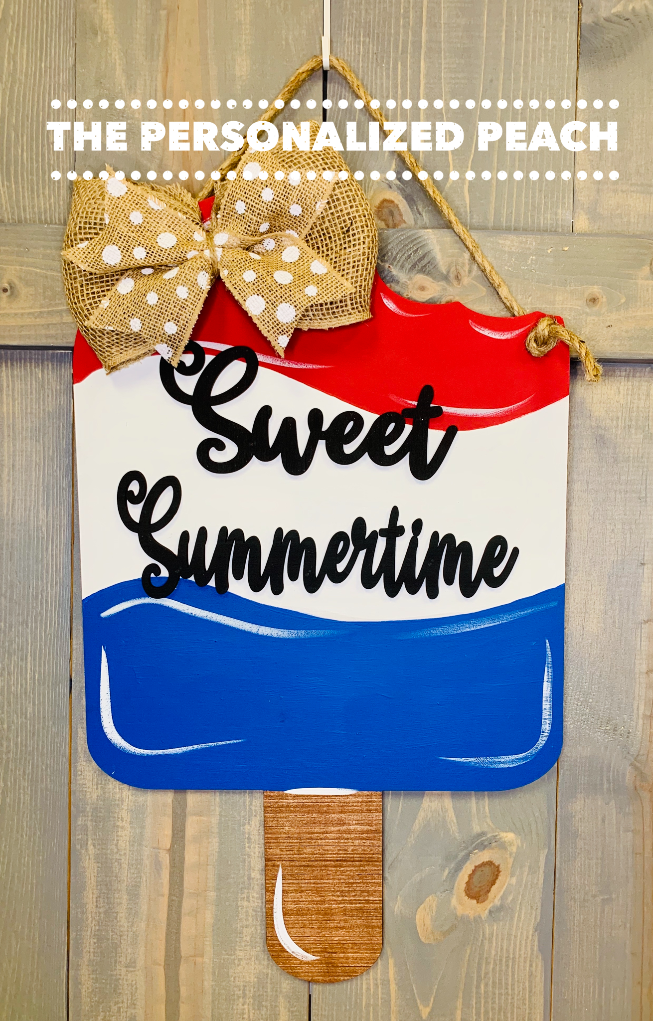 Sweet Summertime Popcicle
