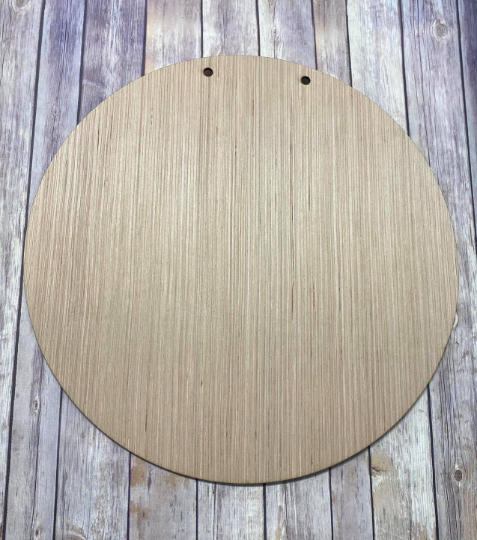 1/4” Round Wood Crafting Blank